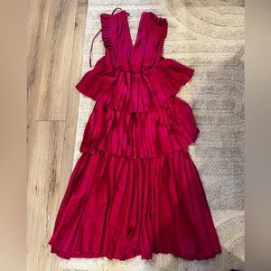Magenta Maxi dress